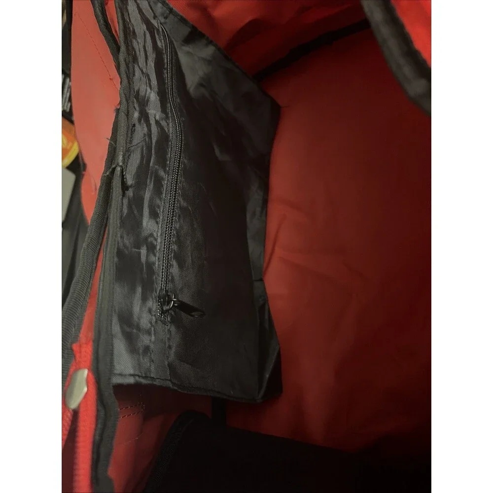 Bauer Youth Premium Carry Equipment Bag-Red/White (22x12x12)